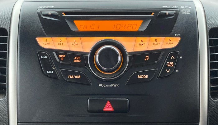 2014 Maruti Wagon R Stingray VXI, Petrol, Manual, 56,743 km, Infotainment System