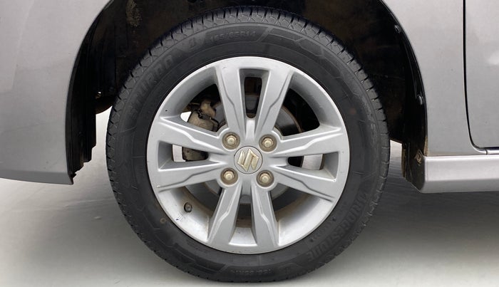 2014 Maruti Wagon R Stingray VXI, Petrol, Manual, 56,743 km, Left Front Wheel