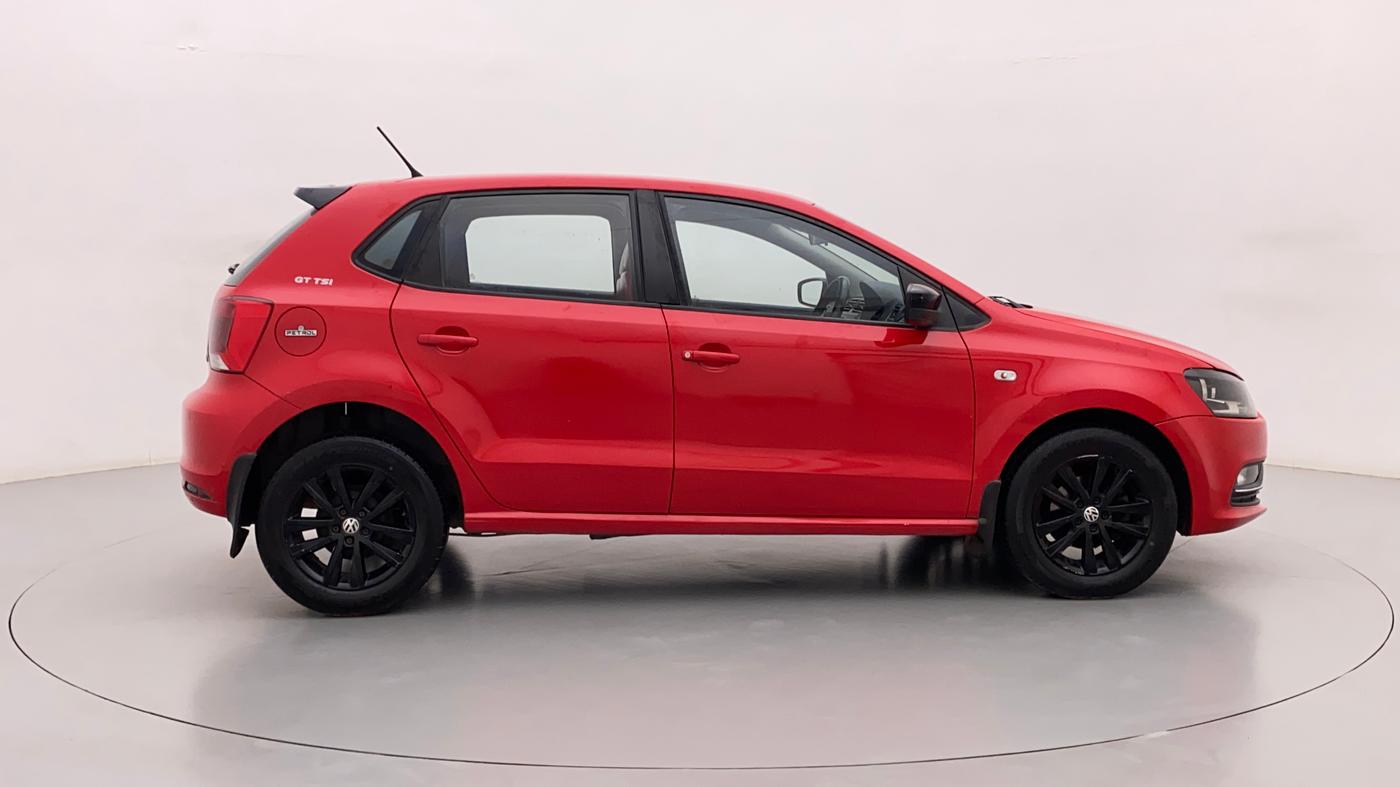 2015 Volkswagen Polo GT TSI AT, Petrol, Automatic, 1,05,518 km, Right Side View