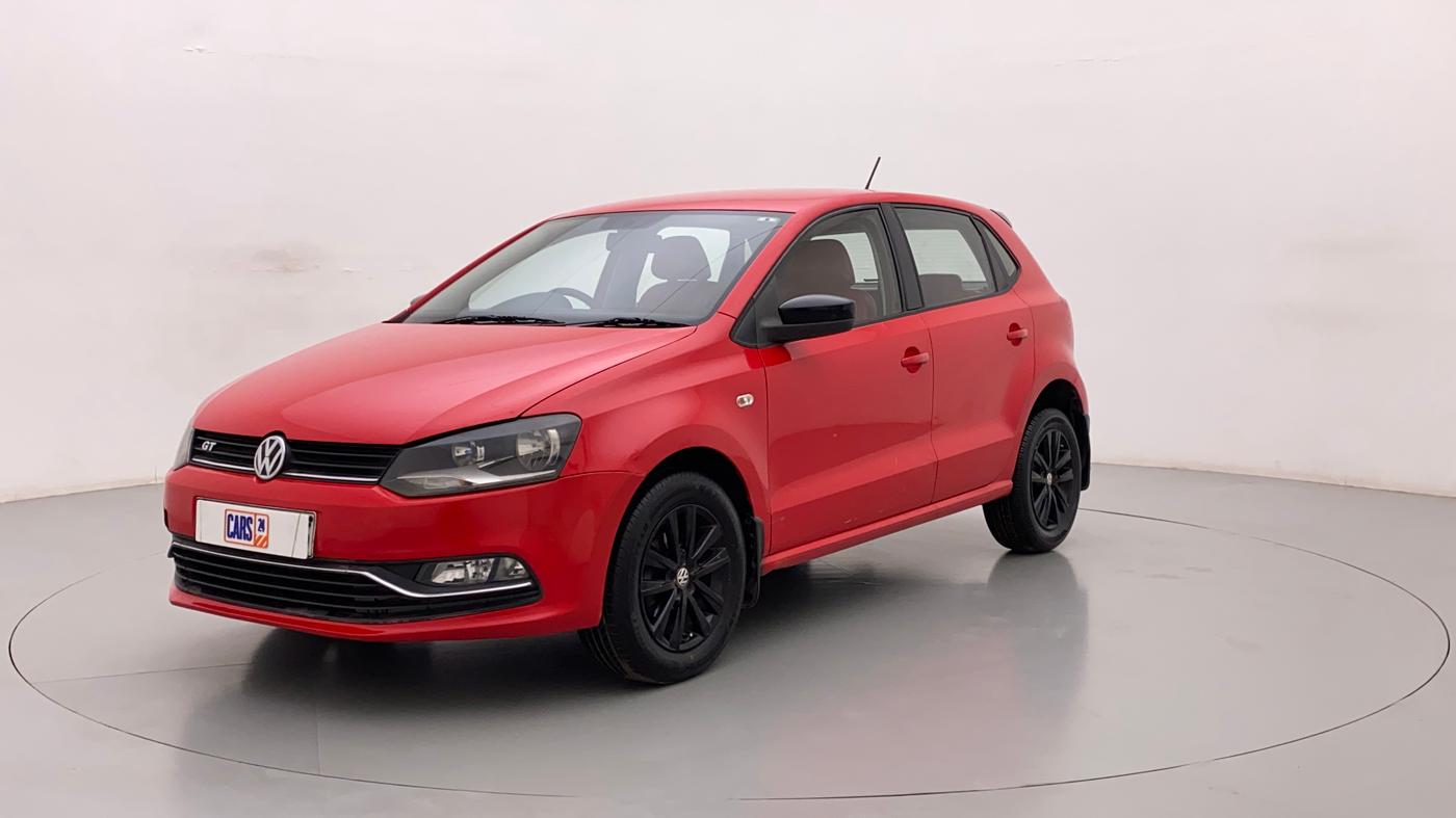 2015 Volkswagen Polo GT TSI AT, Petrol, Automatic, 1,05,518 km, Left Front Diagonal