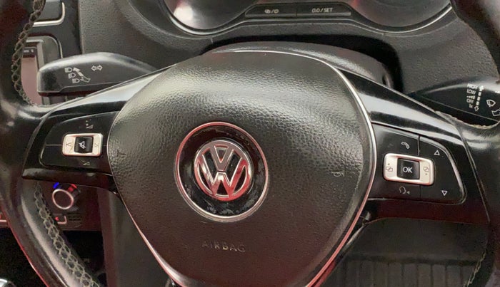 2015 Volkswagen Polo GT TSI AT, Petrol, Automatic, 1,05,518 km, Steering wheel - Sound system control not functional