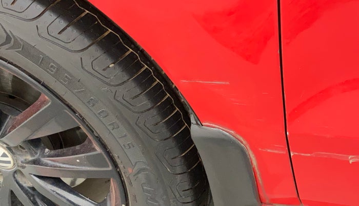 2015 Volkswagen Polo GT TSI AT, Petrol, Automatic, 1,05,518 km, Left fender - Minor scratches