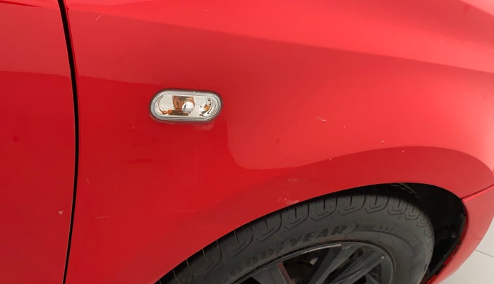 2015 Volkswagen Polo GT TSI AT, Petrol, Automatic, 1,05,518 km, Right fender - Slightly dented