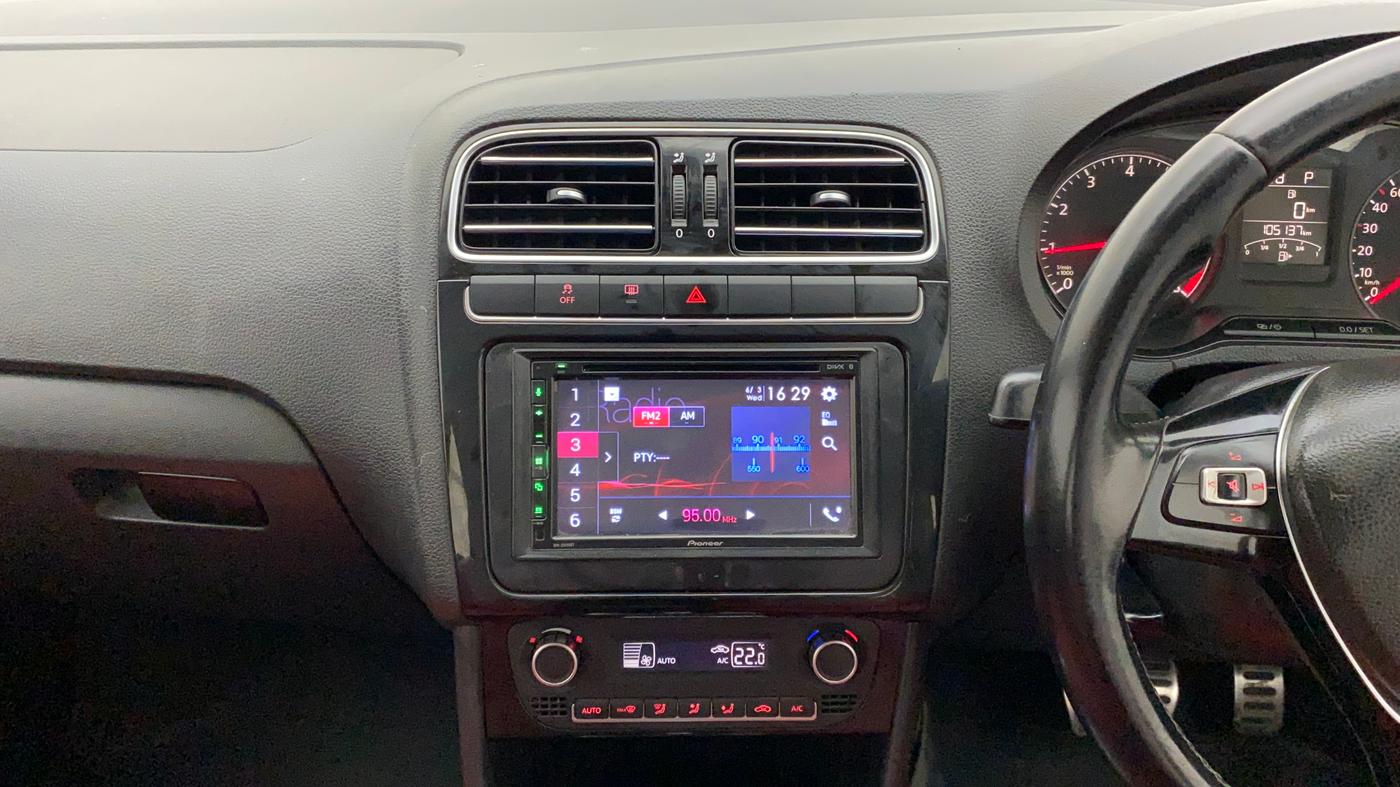 2015 Volkswagen Polo GT TSI AT, Petrol, Automatic, 1,05,518 km, Air Conditioner