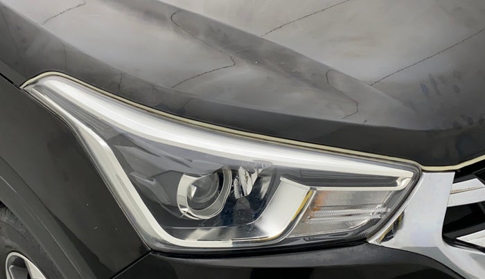 2019 Hyundai Creta SX AT 1.6 PETROL, Petrol, Automatic, 26,003 km, Right headlight - Minor scratches