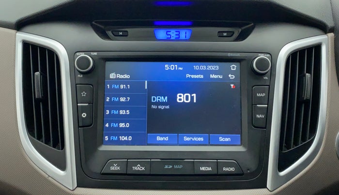 2019 Hyundai Creta SX AT 1.6 PETROL, Petrol, Automatic, 26,003 km, Infotainment System