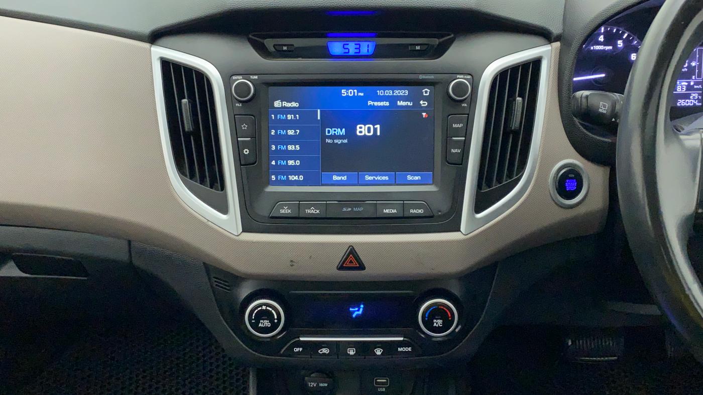 2019 Hyundai Creta SX AT 1.6 PETROL, Petrol, Automatic, 26,003 km, Air Conditioner