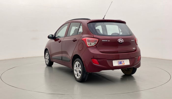 2015 Hyundai Grand i10 SPORTZ 1.2 KAPPA VTVT, Petrol, Manual, 44,816 km, Left Back Diagonal