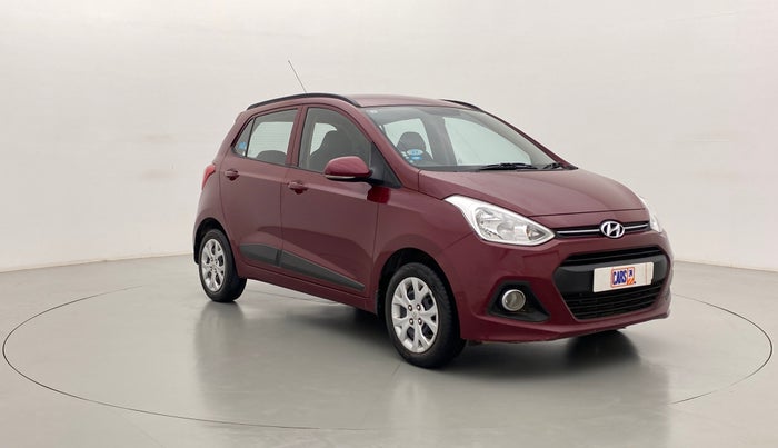 2015 Hyundai Grand i10 SPORTZ 1.2 KAPPA VTVT, Petrol, Manual, 44,816 km, Right Front Diagonal