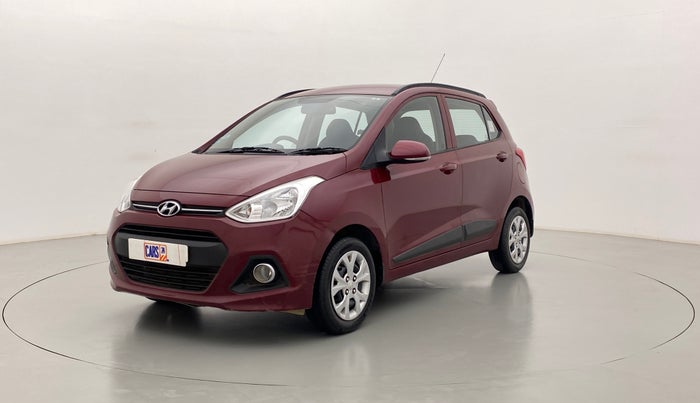 2015 Hyundai Grand i10 SPORTZ 1.2 KAPPA VTVT, Petrol, Manual, 44,816 km, Left Front Diagonal
