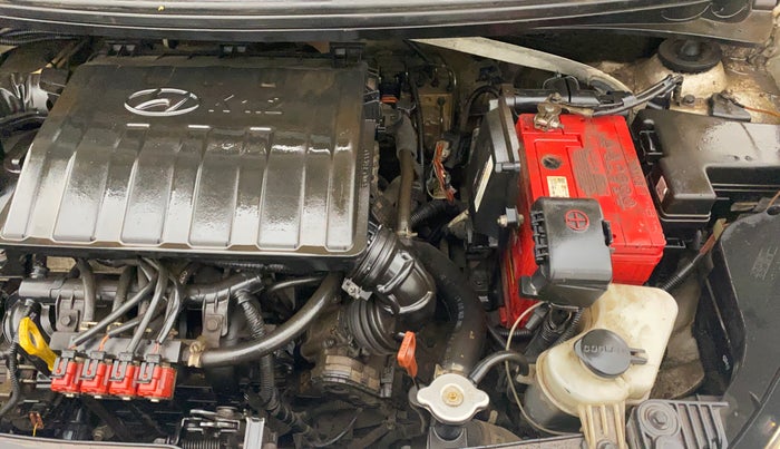 2016 Hyundai Grand i10 ASTA (O) AT 1.2 KAPPA VTVT, CNG, Automatic, 75,556 km, Engine View - Left