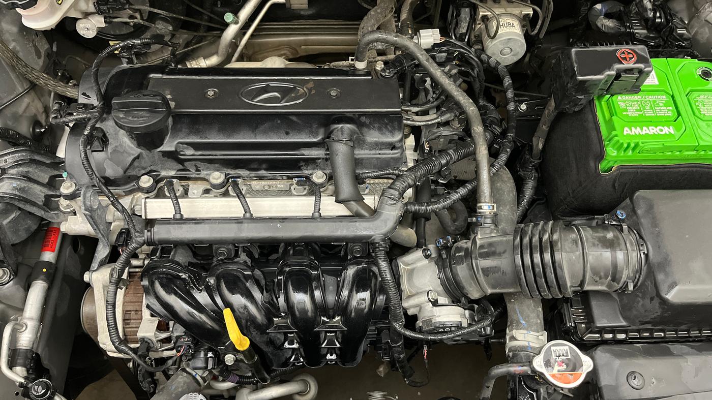 2017 Hyundai Elite i20 SPORTZ 1.2, Petrol, Manual, 43,581 km, Engine View