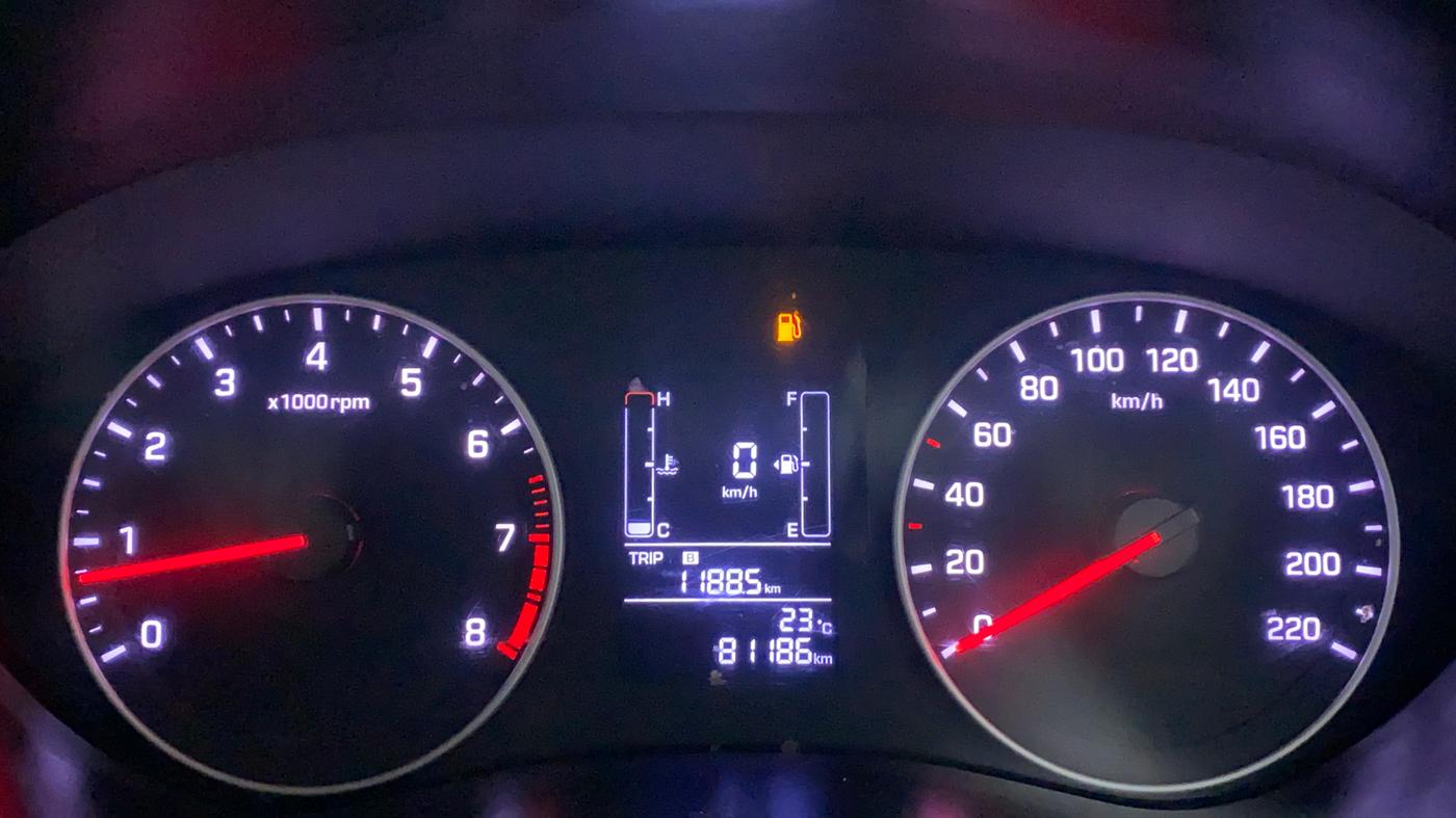 2018 Hyundai Elite i20 ASTA 1.2, Petrol, Manual, 81,284 km, Odometer Image