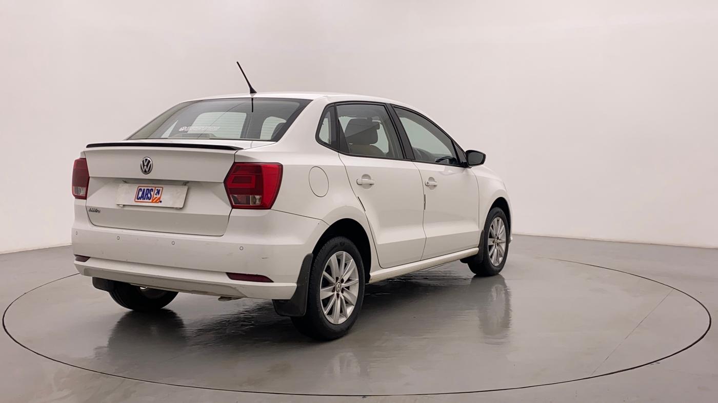2017 Volkswagen Ameo COMFORTLINE 1.2, Petrol, Manual, 54,491 km, Right Back Diagonal