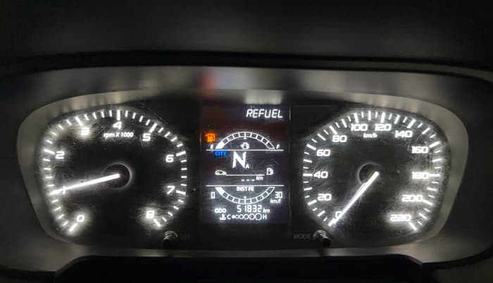 2023 Tata PUNCH ADVENTURE AMT, Petrol, Automatic, 51,819 km, Odometer Image