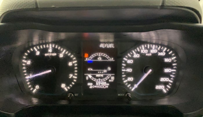 2020 Tata ALTROZ XM PLUS PETROL, Petrol, Manual, 69,456 km, Odometer Image