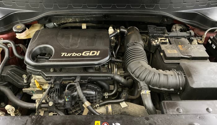2023 KIA SONET HTX 1.0 DCT, Petrol, Automatic, 14,001 km, Engine View