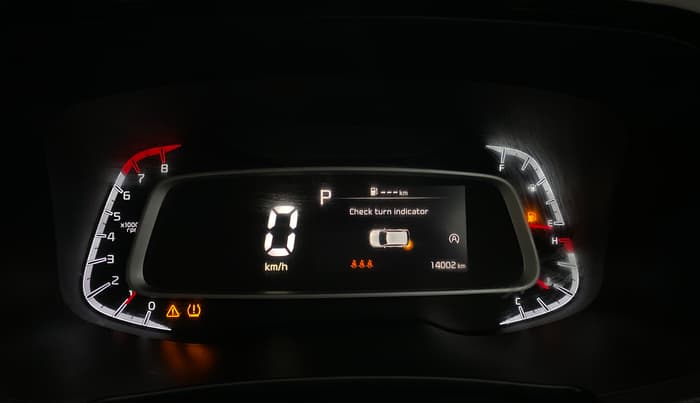 2023 KIA SONET HTX 1.0 DCT, Petrol, Automatic, 14,001 km, Odometer Image