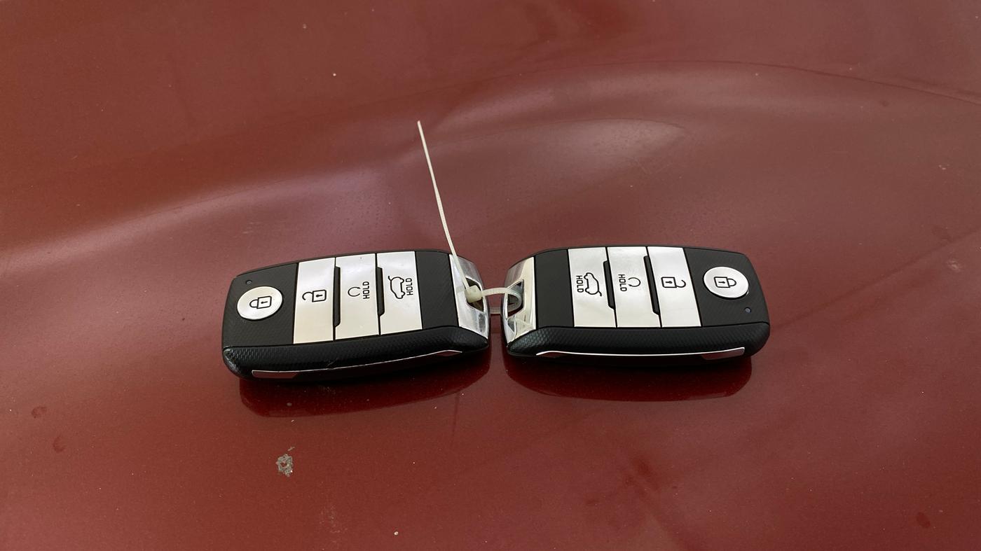 2023 KIA SONET HTX 1.0 DCT, Petrol, Automatic, 14,230 km, Key Close Up