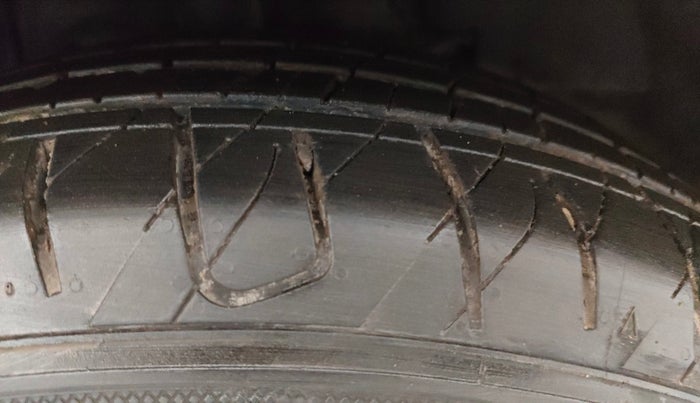 2021 Tata NEXON XZA PLUS SUNROOF PETROL, Petrol, Automatic, 55,708 km, Right Front Tyre Tread