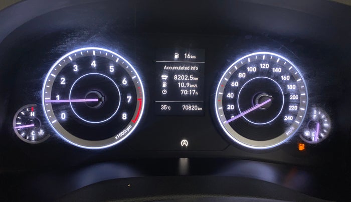 2023 Hyundai Creta EX 1.5 PETROL, Petrol, Manual, 70,817 km, Odometer Image