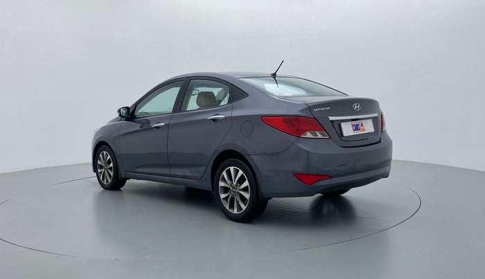 2015 Hyundai Verna FLUIDIC 1.6 SX CRDI, Diesel, Manual, 47,327 km, Left Back Diagonal (45- Degree) View