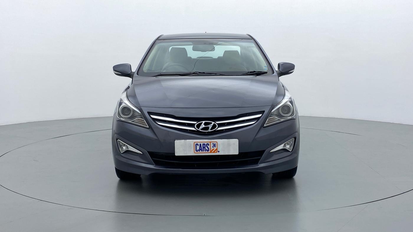 2015 Hyundai Verna FLUIDIC 1.6 SX CRDI, Diesel, Manual, 47,327 km, Front View