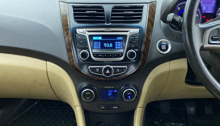 2015 Hyundai Verna FLUIDIC 1.6 SX CRDI, Diesel, Manual, 47,327 km, Air Conditioner