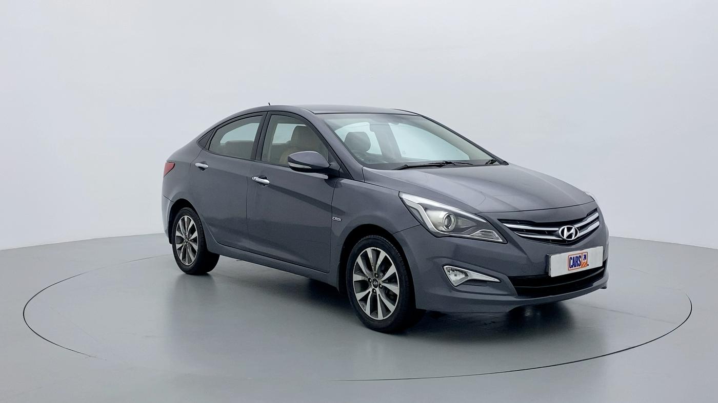 2015 Hyundai Verna FLUIDIC 1.6 SX CRDI, Diesel, Manual, 47,327 km, Front Left