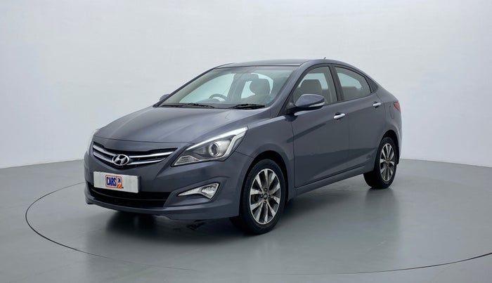 2015 Hyundai Verna FLUIDIC 1.6 SX CRDI, Diesel, Manual, 47,327 km, Left Front Diagonal (45- Degree) View