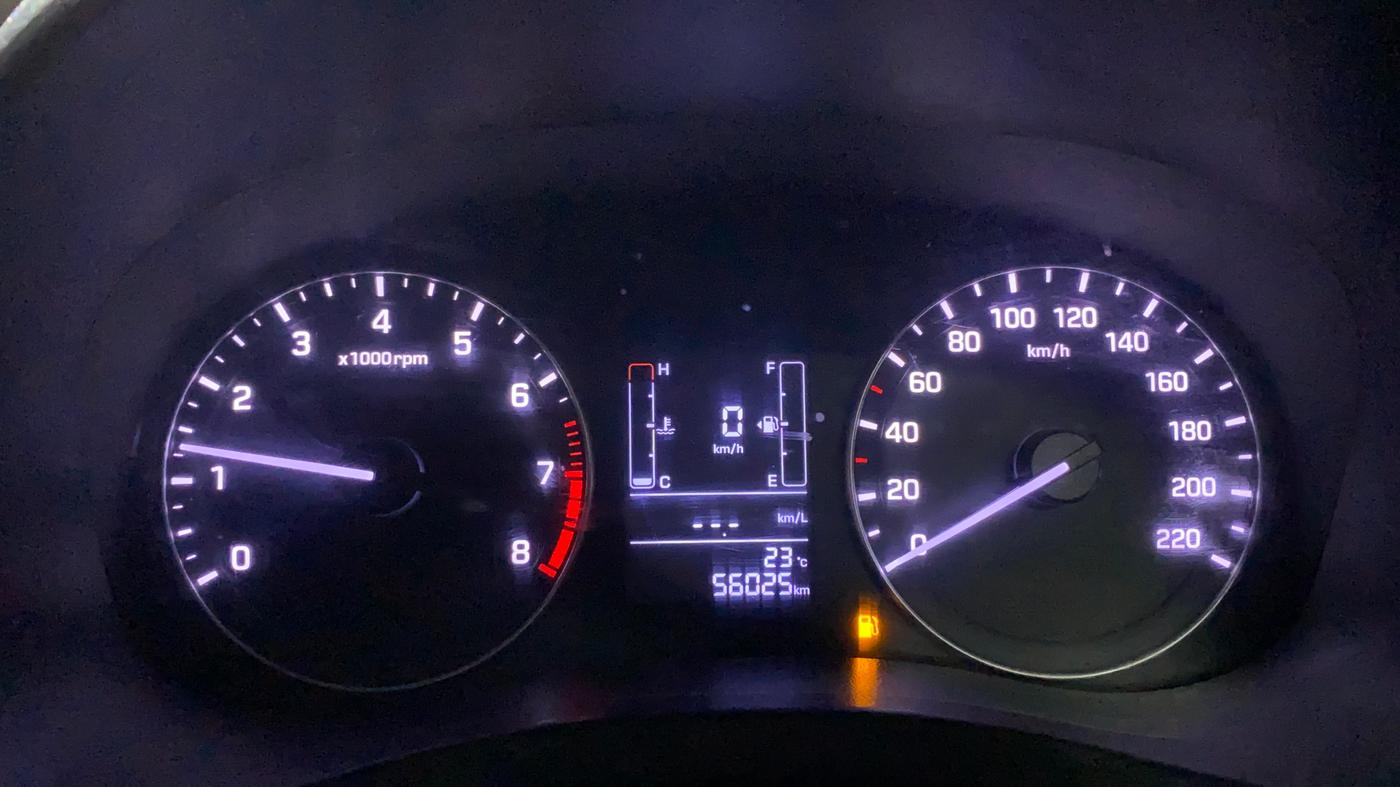 2018 Hyundai Creta SX 1.6 PETROL, Petrol, Manual, 56,024 km, Odometer Image
