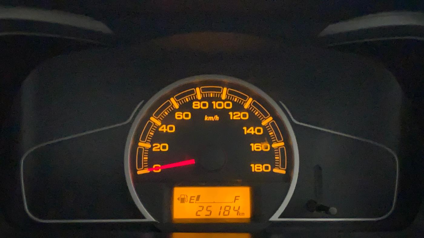 2020 Maruti Alto VXI PLUS, Petrol, Manual, 25,184 km, Odometer Image