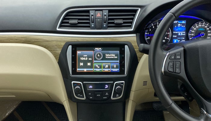 2021 Maruti Ciaz ALPHA 1.5 AT SHVS, Petrol, Automatic, 7,674 km, Air Conditioner