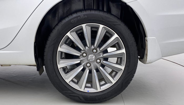2021 Maruti Ciaz ALPHA 1.5 AT SHVS, Petrol, Automatic, 7,674 km, Left Rear Wheel