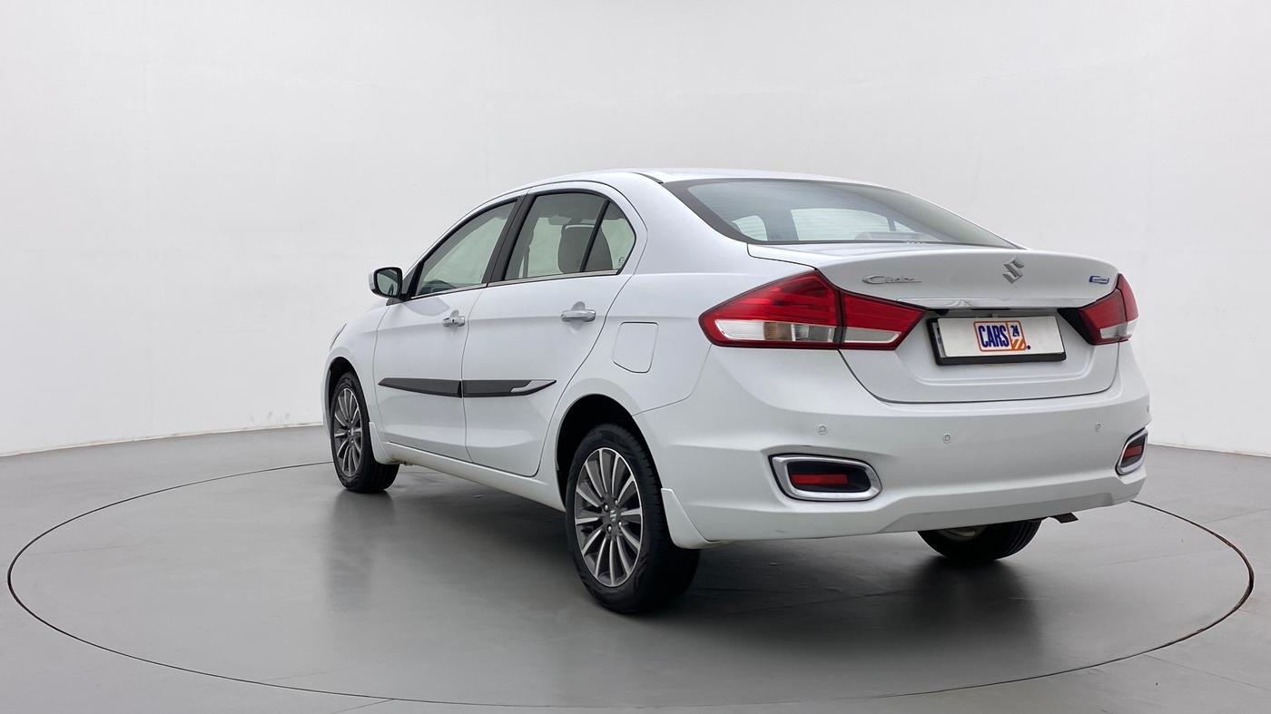 2021 Maruti Ciaz ALPHA 1.5 AT SHVS, Petrol, Automatic, 7,674 km, Left Back Diagonal