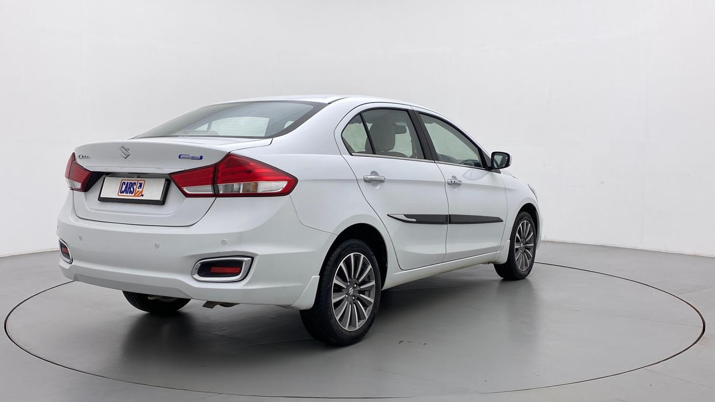 2021 Maruti Ciaz ALPHA 1.5 AT SHVS, Petrol, Automatic, 7,674 km, Right Back Diagonal