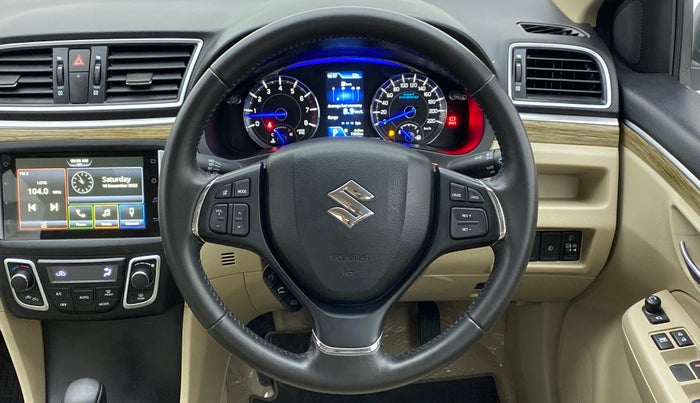 2021 Maruti Ciaz ALPHA 1.5 AT SHVS, Petrol, Automatic, 7,674 km, Steering Wheel Close Up