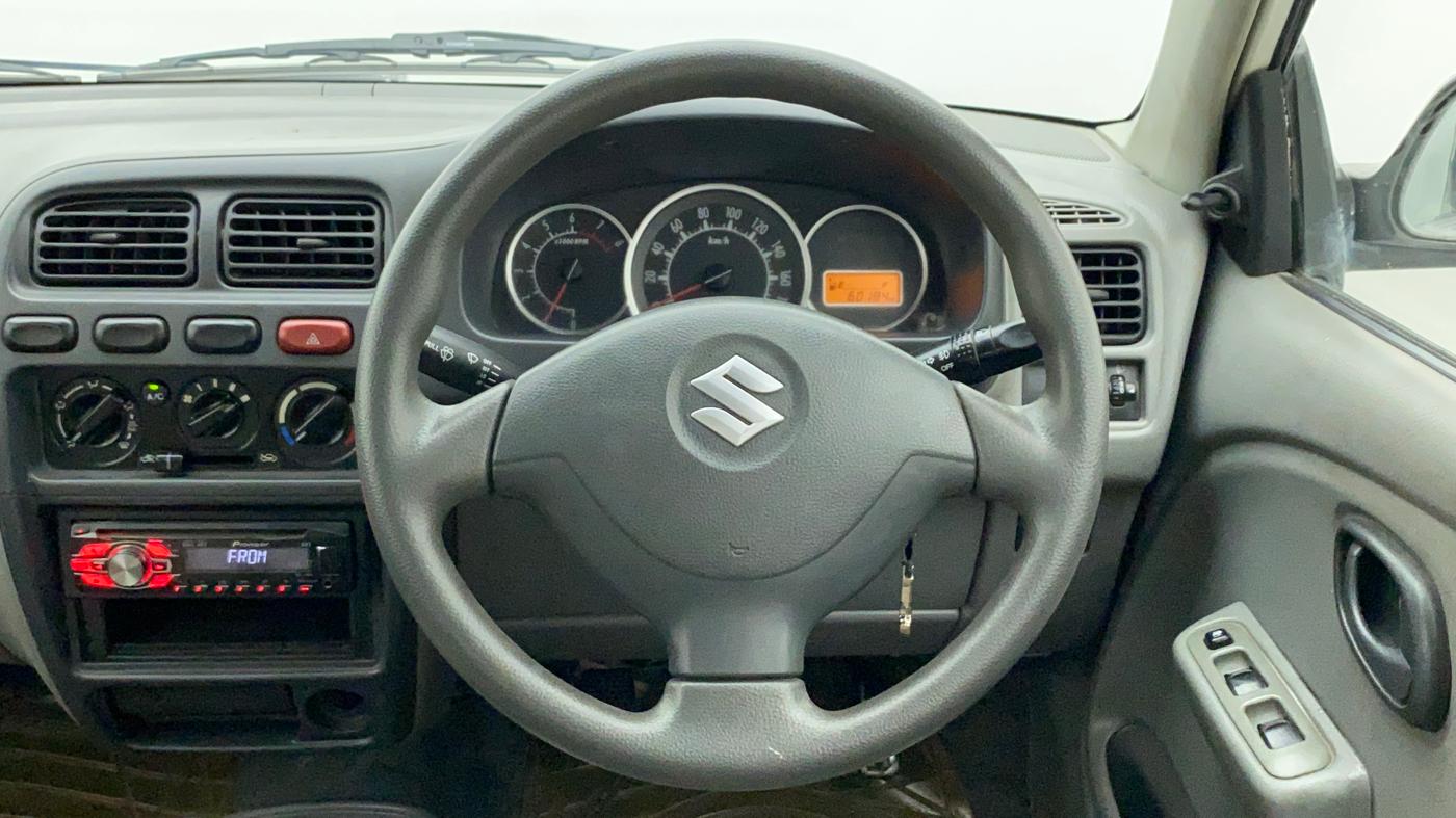 2010 Maruti Alto K10 VXI, Petrol, Manual, 60,477 km, Steering Wheel Close Up