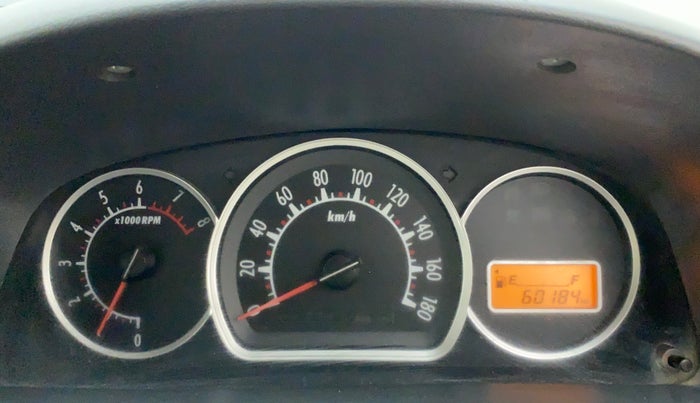 2010 Maruti Alto K10 VXI, Petrol, Manual, 60,477 km, Odometer Image