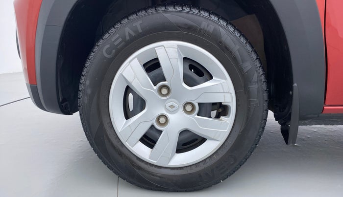 2017 Renault Kwid RXT 1.0 EASY-R AT OPTION, Petrol, Automatic, 13,881 km, Left Front Wheel
