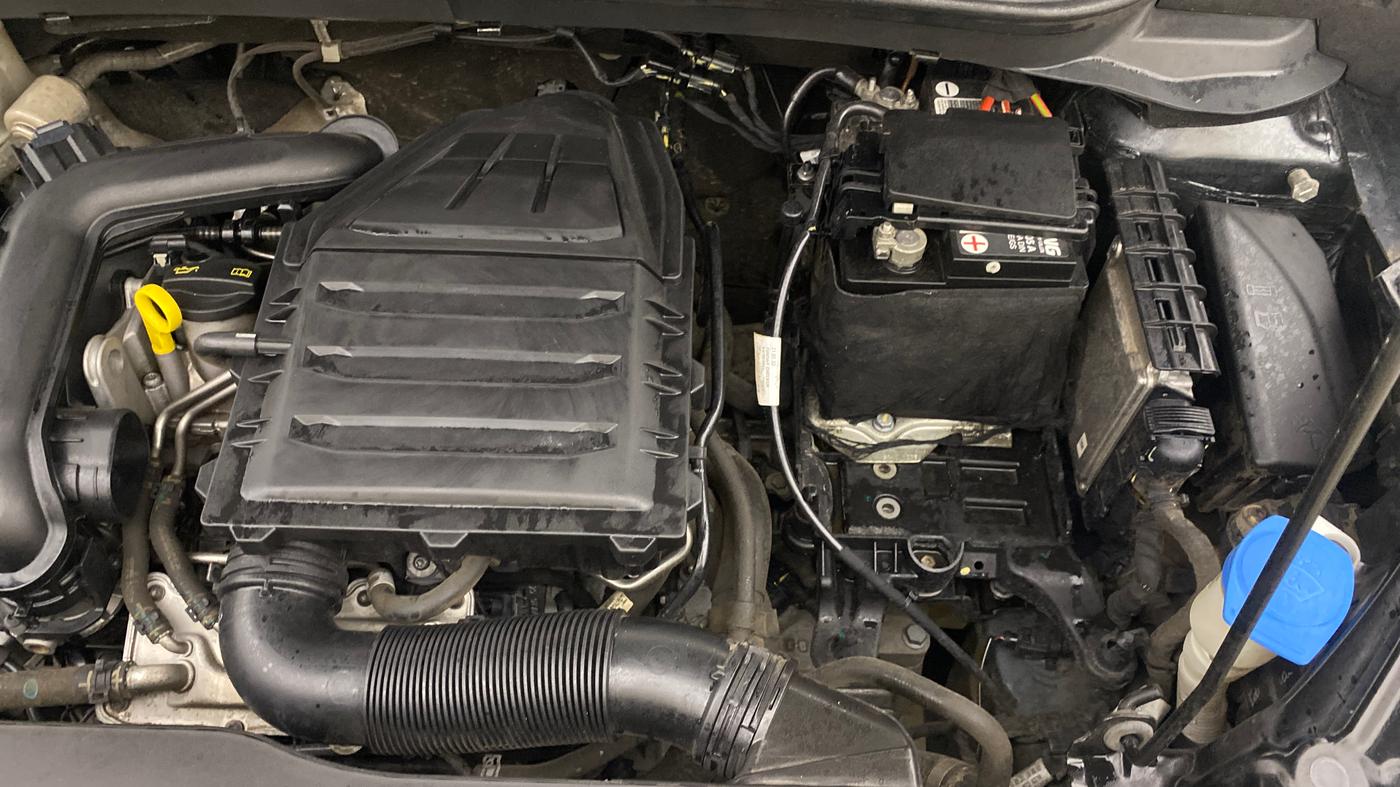 2021 Skoda KUSHAQ STYLE 1.0L TSI AT, Petrol, Automatic, 53,781 km, Engine View - Left
