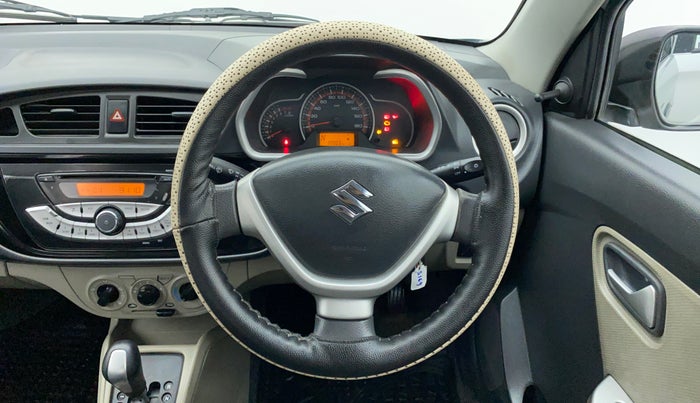 2017 Maruti Alto K10 VXI (O) AMT, Petrol, Automatic, 30,109 km, Steering Wheel Close Up