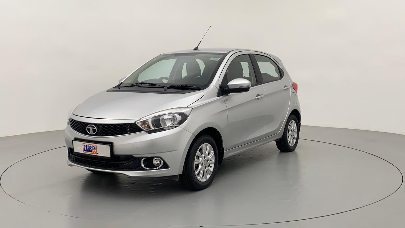 2016 Tata Tiago XZ 1.2 REVOTRON, Petrol, Manual, 27,728 km, Left Front Diagonal (45- Degree) View