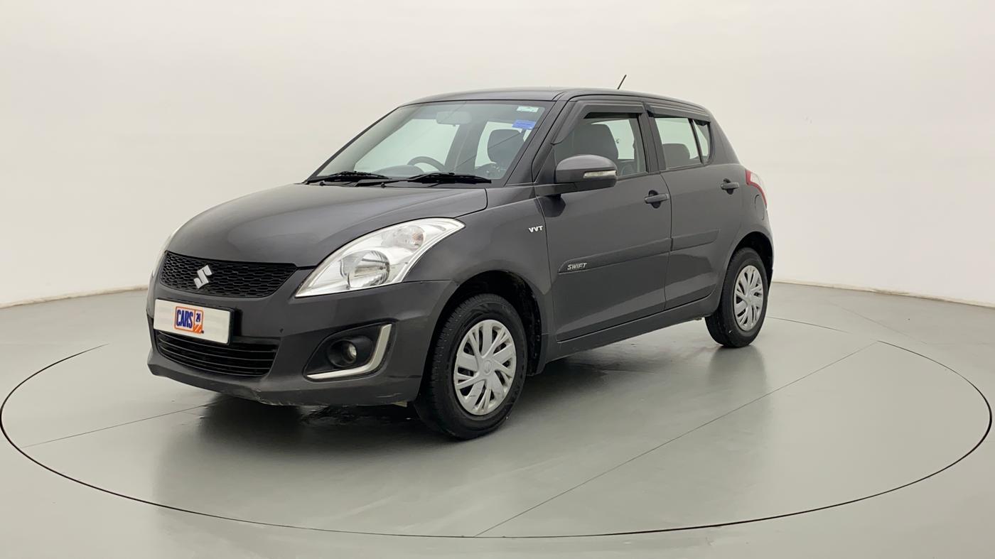 2017 Maruti Swift VXI ABS, Petrol, Manual, 70,366 km, Left Front Diagonal