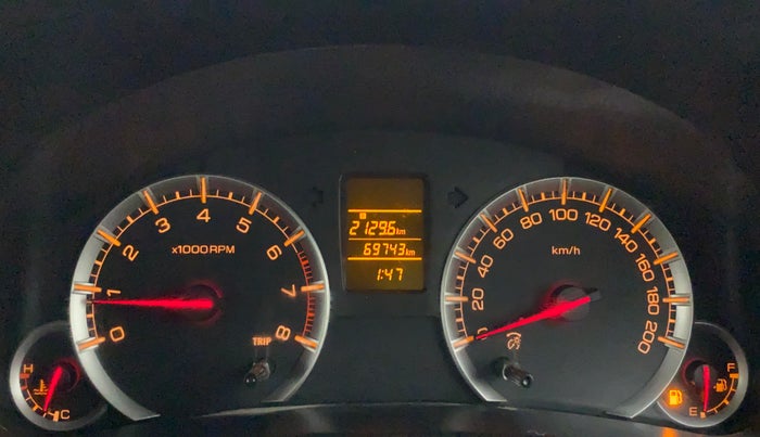 2017 Maruti Swift VXI ABS, Petrol, Manual, 70,366 km, Odometer Image
