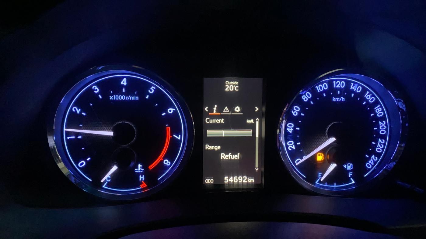 2016 Toyota Corolla Altis GL PETROL, Petrol, Manual, 54,725 km, Odometer Image