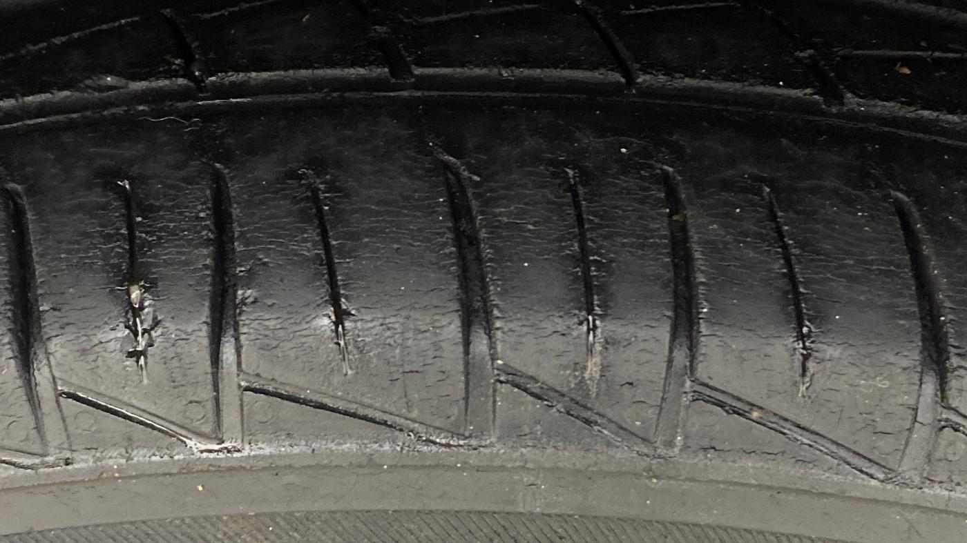 2013 Maruti Alto 800 LXI, Petrol, Manual, 84,299 km, Left Front Tyre Tread