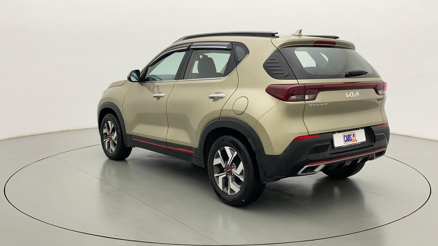 2021 KIA SONET GTX PLUS 1.5D  AT, Diesel, Automatic, 39,565 km, Left Back Diagonal