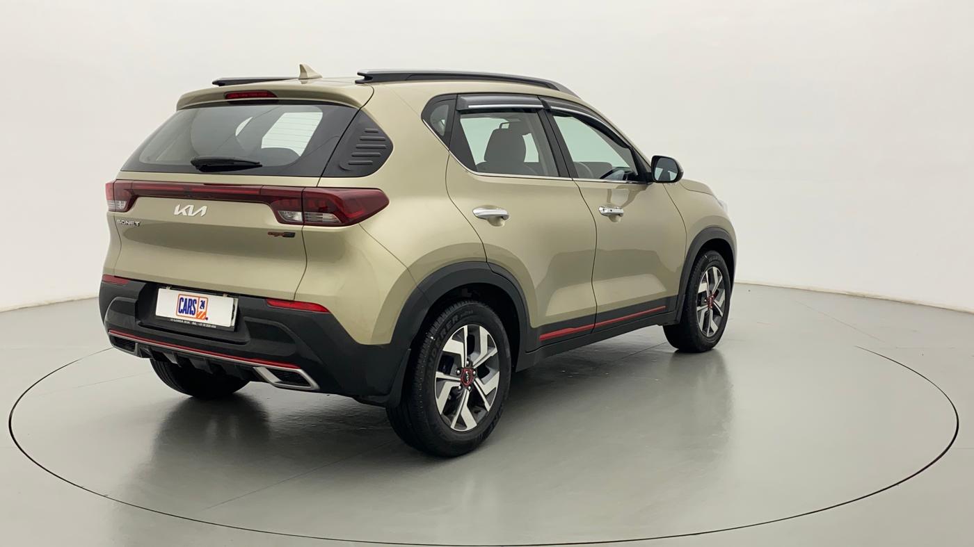 2021 KIA SONET GTX PLUS 1.5D  AT, Diesel, Automatic, 39,565 km, Right Back Diagonal