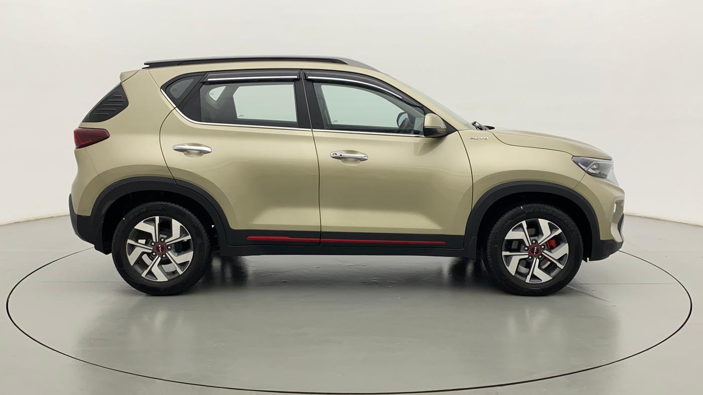 2021 KIA SONET GTX PLUS 1.5D  AT, Diesel, Automatic, 39,565 km, Right Side View